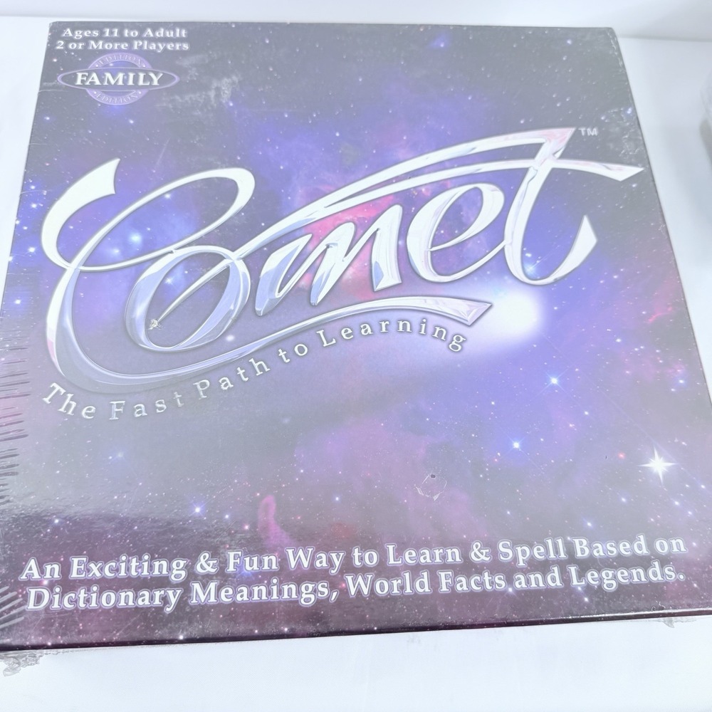 Comet: The Fast Path to Learning: Active Minds Educational Family Board Game NEW